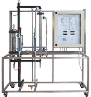 Heat Transfer Pilot Plant with Shell-and-Tube and Coil Heat Exchangers