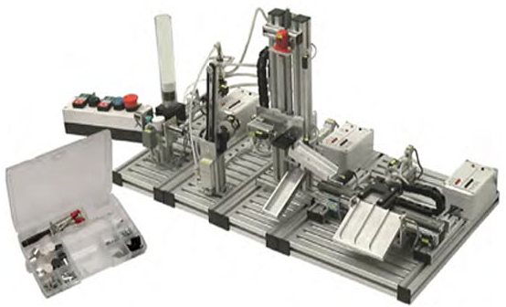 Automatic Pieces Identification, Thickness Measurement and Storage Line Controlled By PLC