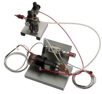 Electro-Pneumatics Kit-Flow Control in a Pneumatic Line