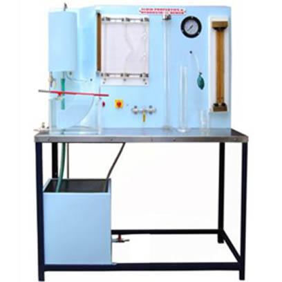 Equipment For Fluid Properties And Hydrostatics Bench