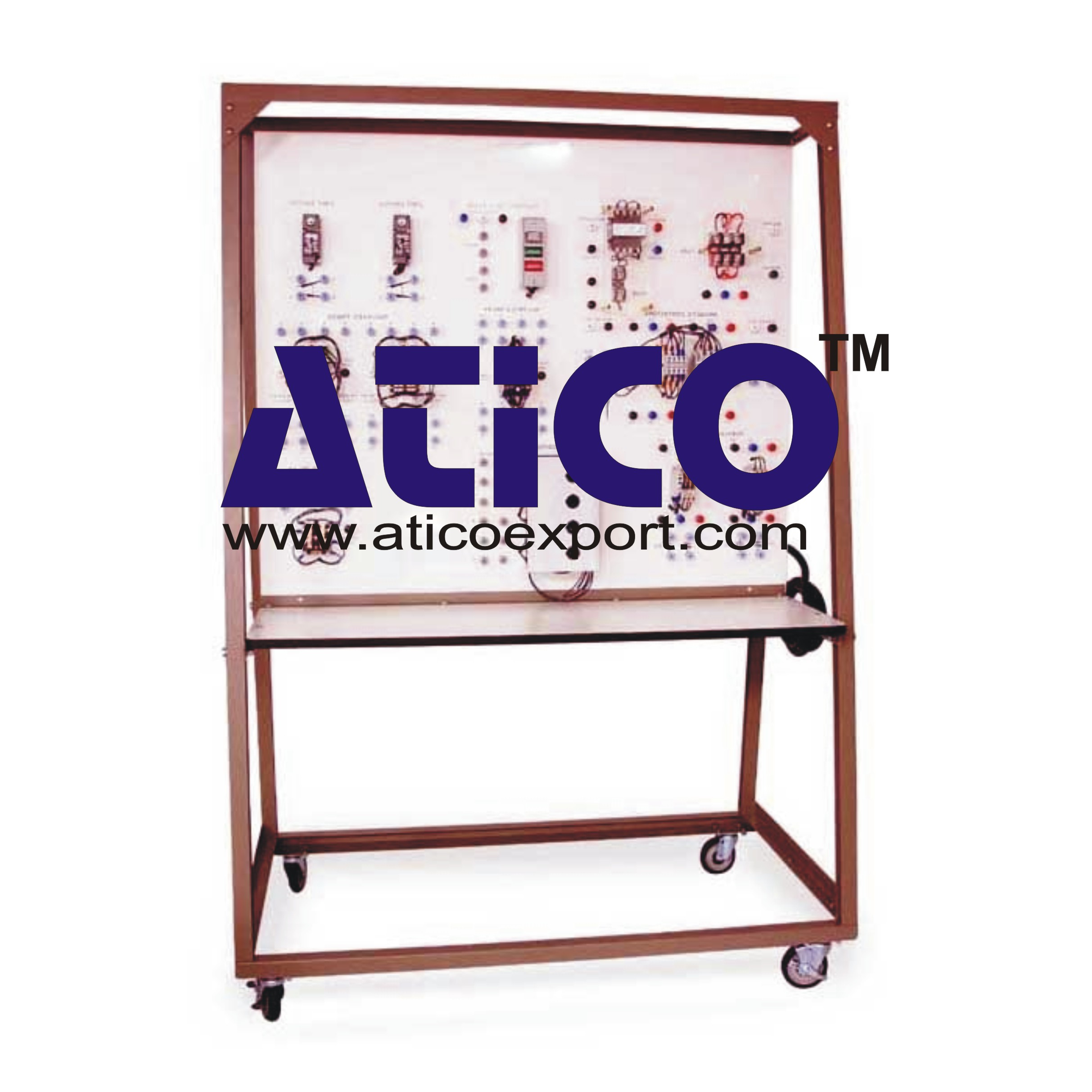 Motor Control Circuits Trainer With Faul...