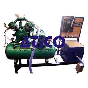 Single Cylinder Two Stage Air Compressor Test Rig