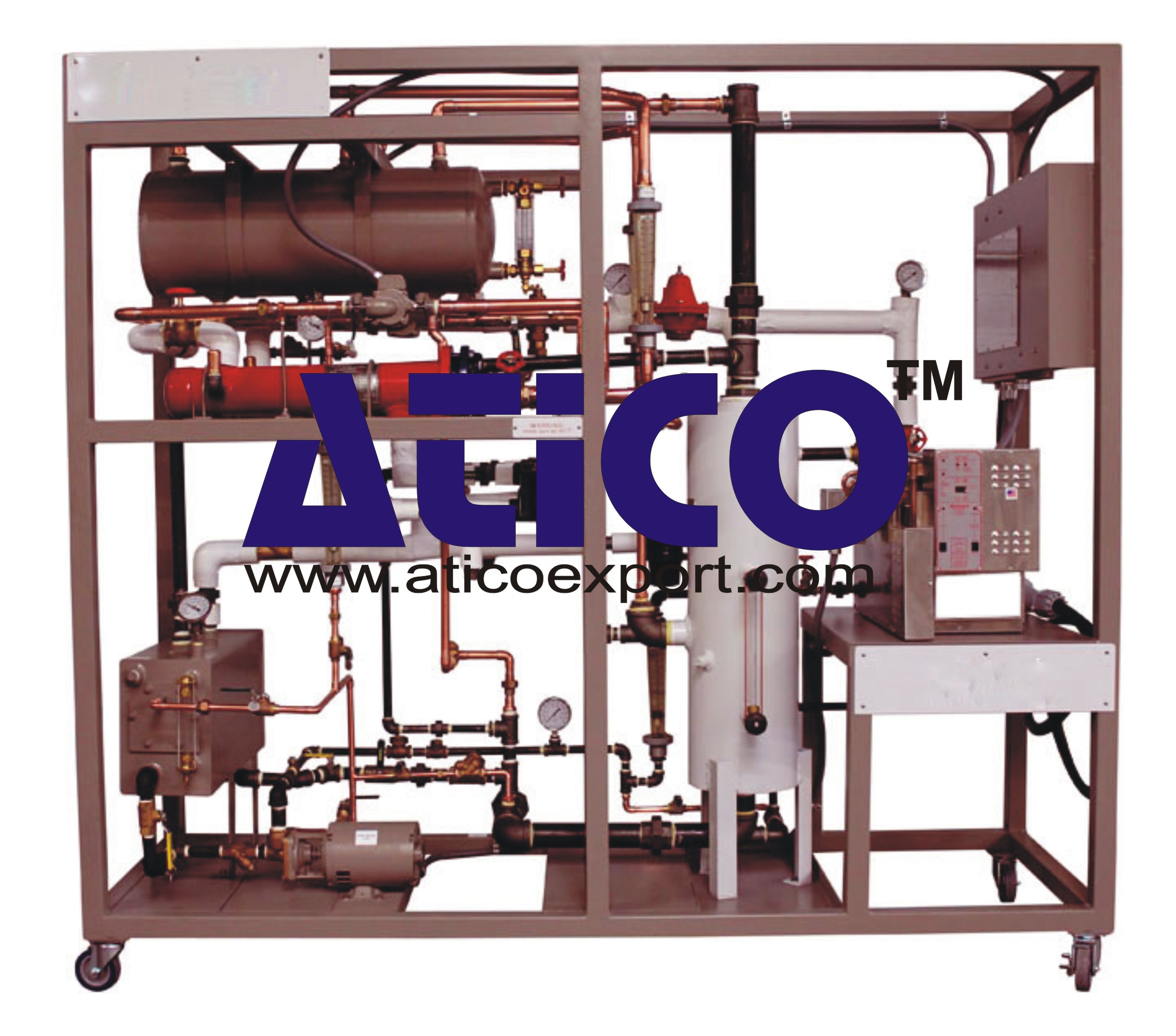Steam Boiler Trainer With Electrical Fau...